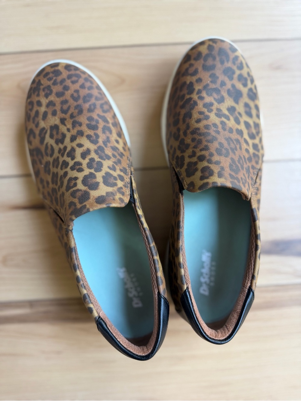 Dr Scholl’s Leopard Slip On Shoes Size 7